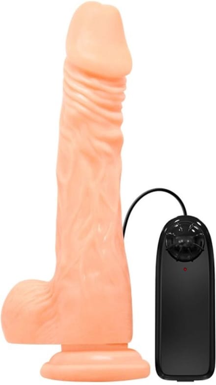 BAILE VIBRATORS | Cock Vibrating Realistic Dildo Flesh