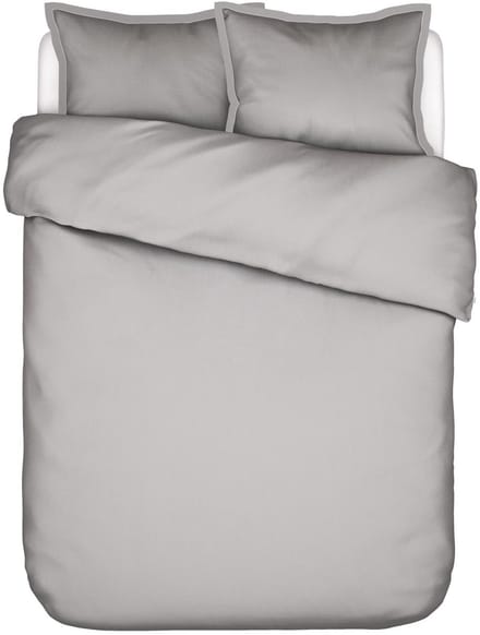 Essenza Aziza Dekbedovertrek Egyptisch Katoen Cloud grey - Lits-Jumeaux - 240x200/220 cm