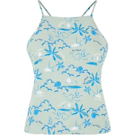 Just Rhyse - Waikiki Mouwloze top - L - Groen