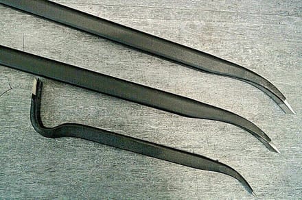Breekijzer set 3 delig gehard staal
