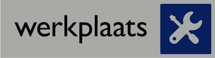 Informatiebord | Werkplaats | 165 x 44 mm