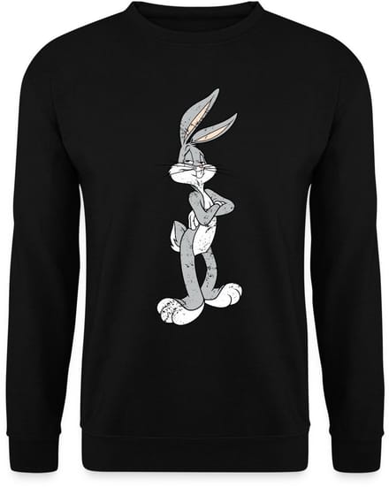 Looney Tunes Bugs Bunny Vintage Sweater Heren