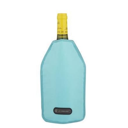 Le Creuset actieve wijnkoeler - neopreen, Caribisch Blauw