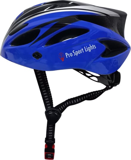 Fietshelm Heren/Dames - Blauw/Zwart - Volwassenen - Medium 52/58cm