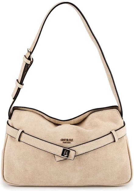 GUESS schoudertas Ella Shoulder Bag Taupe beige