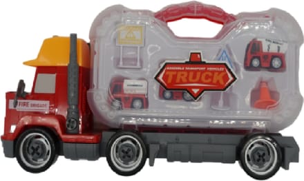 Ariko Transport Vrachtwagen Set - DIY onderdelen - 15 Delig - Incl Tools