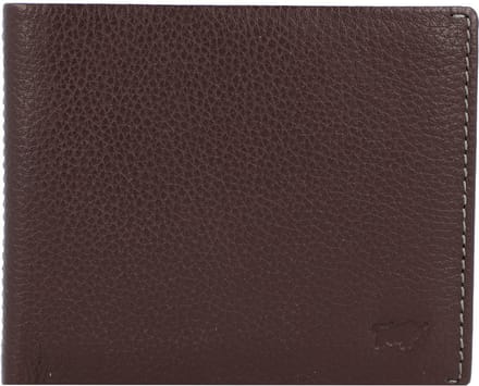 Braun Büffel Prato Portemonnee RFID Leer 11 cm - Jongens - Horizontaal - d. braun