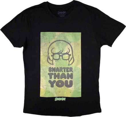ScoobyDoo - Smarter Than You Heren T-shirt - M - Zwart