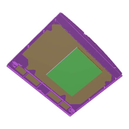 AEG bovenblad, set, 596.5x441.8mm 1366510772