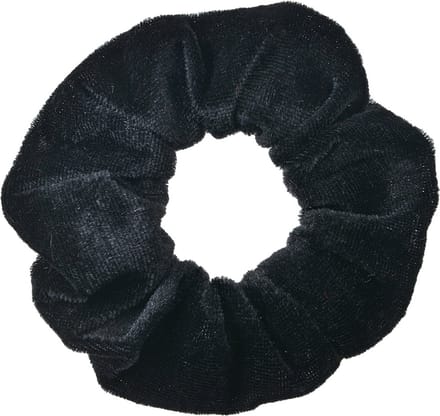 Clayre & Eef Haarelastiek Ø 10 cm Zwart Velours