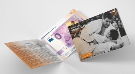 0 Euro biljet 2021 - Anton Geesink LIMITED EDITION