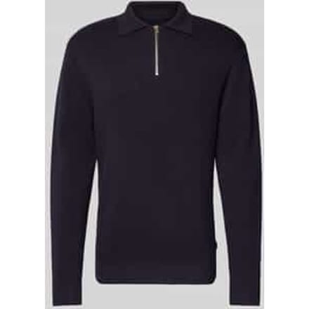 JACK&JONES - JPRBLAMILANO STITCH KNIT ZIP POLO SN - Heren - Polo's