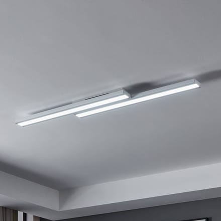 EGLO connect.z Saliteras-Z Smart Plafondlamp - 116 cm - Wit - Instelbaar RGB & wit licht - Dimbaar - Zigbee