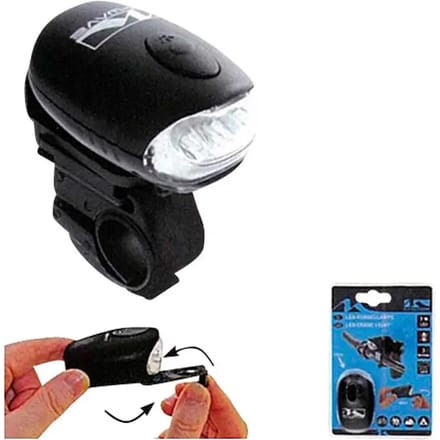 batterijverlichting vooraan 3 led 3 handmatige dynamofunctie Sélection CGN M-wave