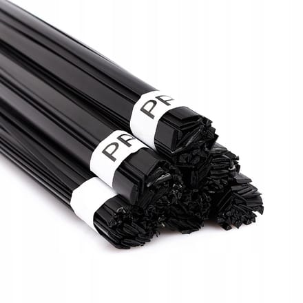 Merkloos Serie - PP Plastic Solderen - 100g - Zwart - Diverse Vormen