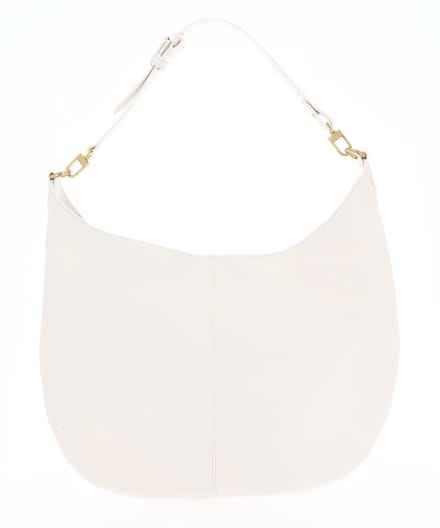 Ted Baker Leren schoudertas Amyylia Slouchy Hobo Leather Shoulder Bag Ivory crème