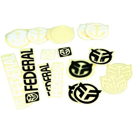 Set van 18 stickers Federal