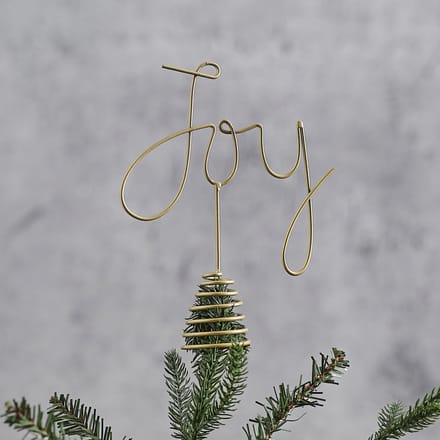 Kerstboom Topper - Joy