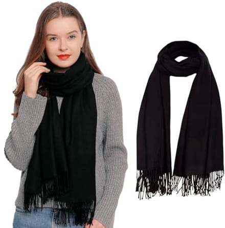 Dames sjaal 185 x 65 cm - Zachte en warme winteraccessoire