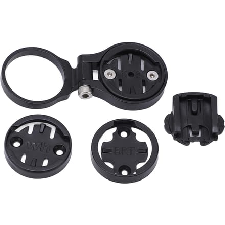Fietscomputer Stuur Top Cap Mount Fietscomputerhouder Draaibaar voor Garmin Buiten Fietsen black