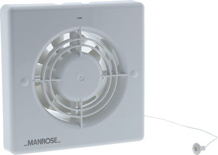 Badkamer-/ toiletventilator CR 120 P wit