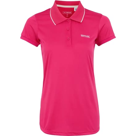 T-shirt Korte Mouwen Hiking Dames Roze Accenten