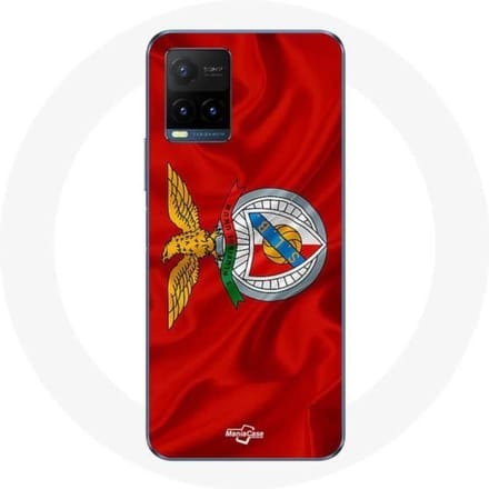 Vivo y21s 2021 slb benfica hoesje rode achtergrond