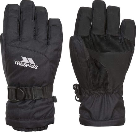 Trespass Childrens/Kids Simms Waterproof Gloves (Black)