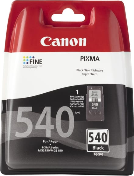 Canon PG-540 - Inktcartridge - Origineel - Standaard capaciteit - Zwart
