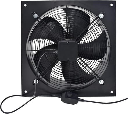 Krachtige Industriële Axiale Afzuigventilator 200mm met Snelheidsregelaar