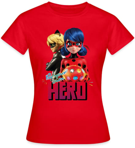 Miraculous Be Your Own Hero T-Shirt Dames