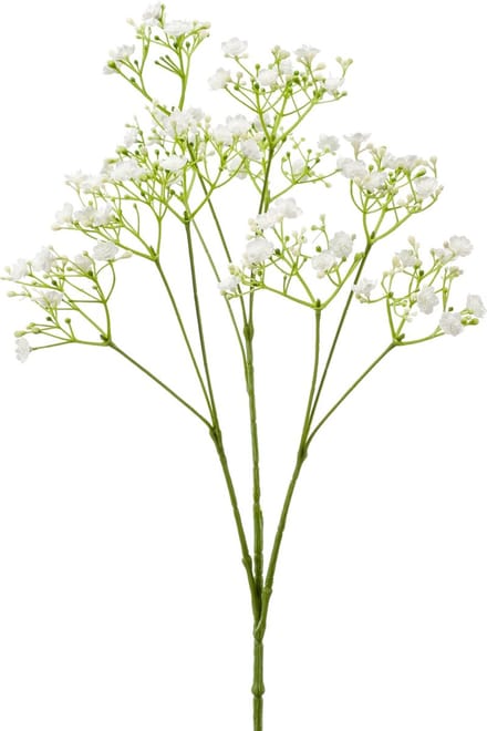 Emerald - Kunstbloem Gipskruid 68cm wit - Kunstplant voor binnen