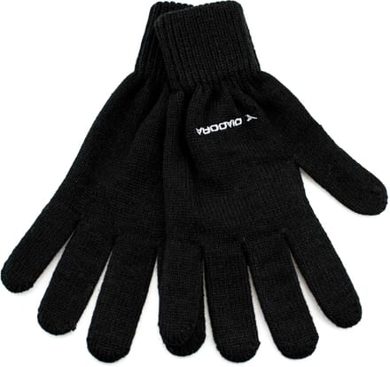 Herenhandschoenen Diadora Glove Gebreid Zwart - L
