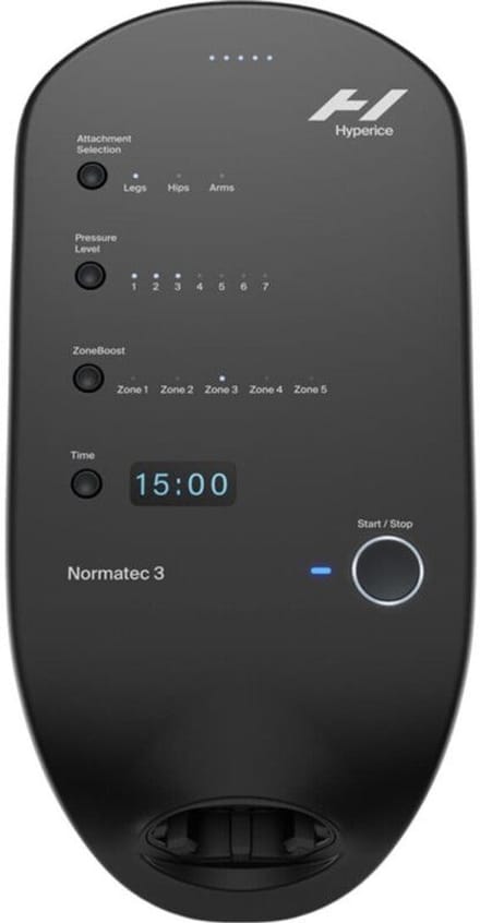 Hyperice Normatec 3 Control Unit Zwart – Bedieningseenheid voor Normatec Compressiesysteem – Bluetooth App – Zonder Attachments