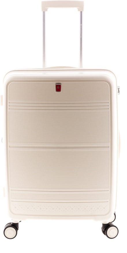 Gladiator Saona Middelgrote Koffer - 65 cm - 70/80 liter - Expandable - TSA slot - Wit