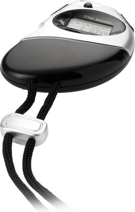 Sport stopwatch zwart