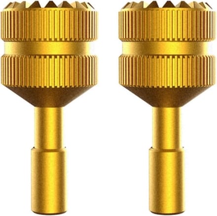 1 Pair Sunnylife MM3-YG393 For DJI Mini3 Pro DJI RC With Screen Remote Control Thumb Rocker(Gold)