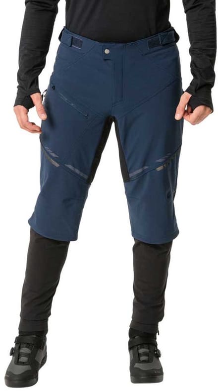 Vaude Bike Virt Softshell Ii Broek Blauw M Man