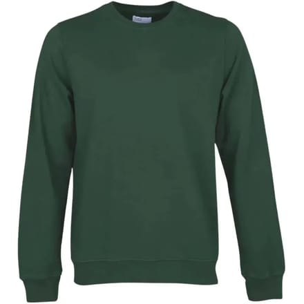 Sweatshirt ronde hals Colorful Standard Classic Organic emerald green