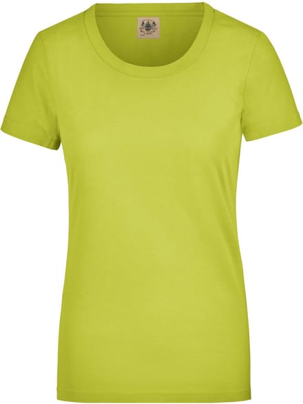 Dames T-shirt James & Nicholson Vintage Shirt Groen - M