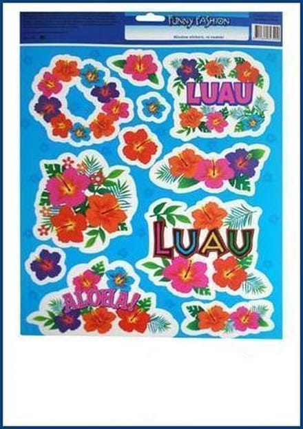 Raam sticker vel LUAU