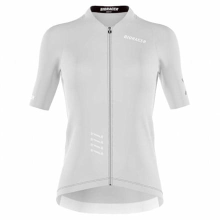Bioracer Icon Korte Mouw Wielertrui Grijs XL Vrouw