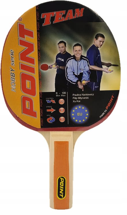 Tafeltennisbat POINT TEAM: Maximale Controle voor Beginners