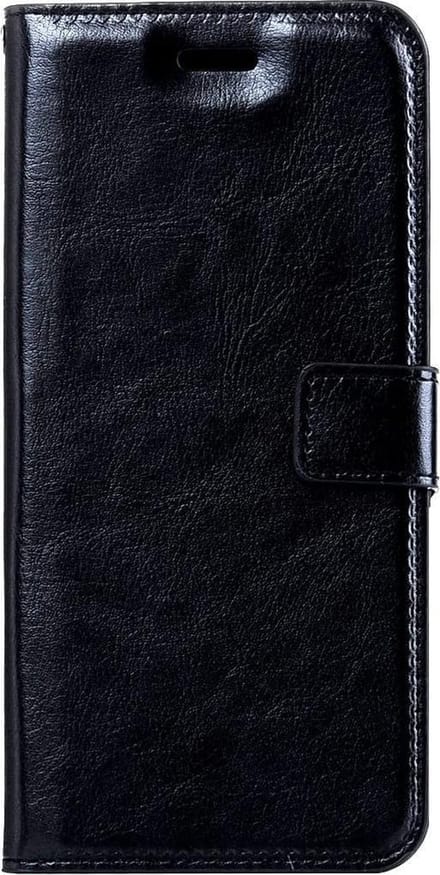 Portemonnee Book Case Hoesje Geschikt voor: iPhone 7 Plus / 8 Plus - zwart