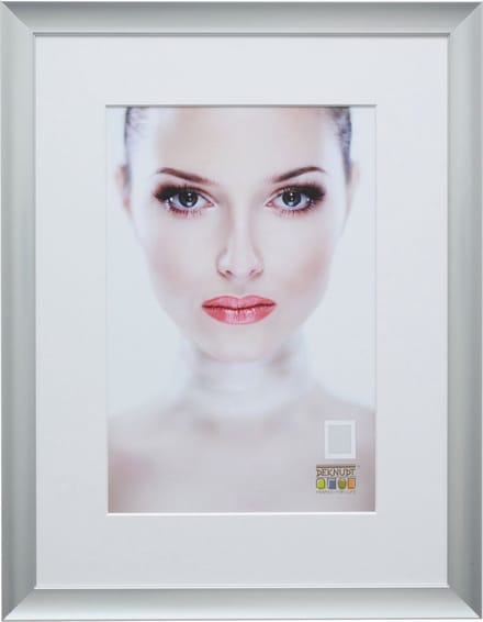 Deknudt Frames fotolijst S021E1 - zilver - passe-partout - 30x40 cm