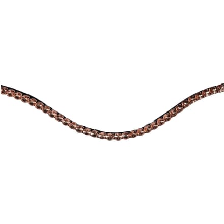 Frontaal voor paard HKM Rosegold Glamour Style
