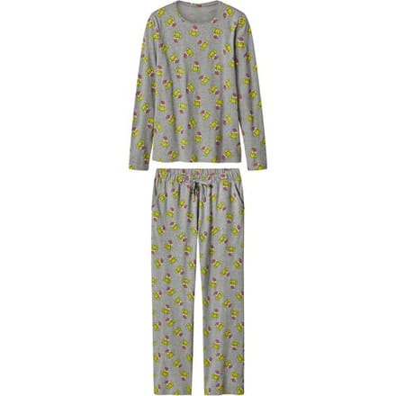 Lidl Dames kerstpyjama The Grinch (Grijs, S (36/38))