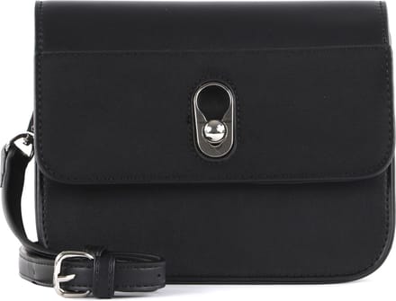 SEIDENFELT MANUFAKTUR Schoudertas SFM215 Shoulderbag Black Zwart