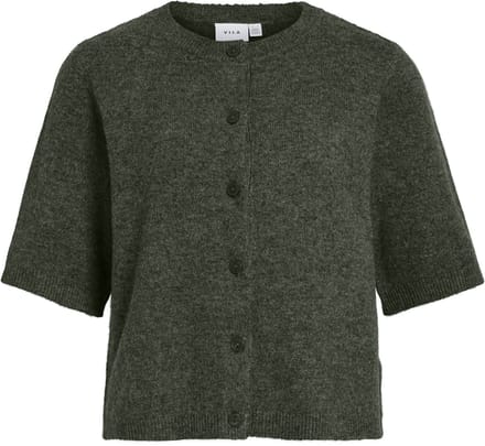 VILA - VILIGA 2/4 O-NECK KNIT CARDIGAN - NOOS - Dames - Cardigans