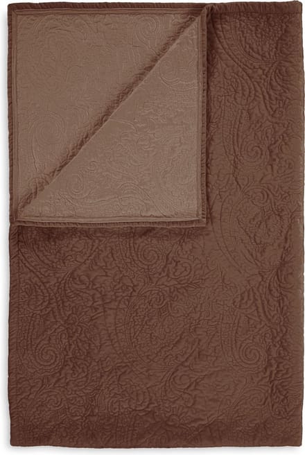 Essenza Roeby Plaid Chocolade - 135x170 cm